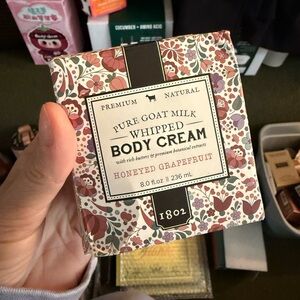 Pure Goat Milk Whipped Body Cream - Honeyed Grapefruit